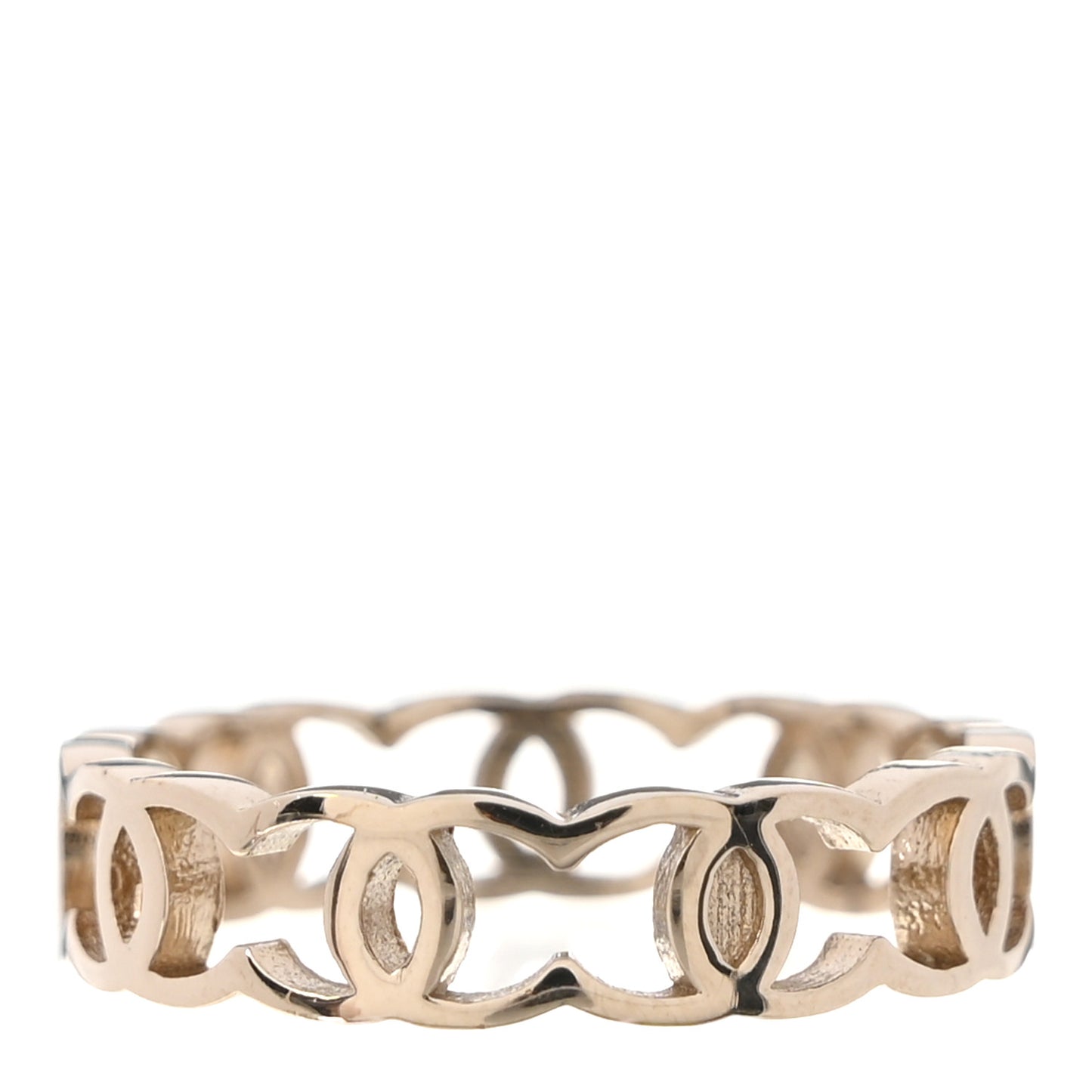 Metal CC Ring 53 6.25 Gold