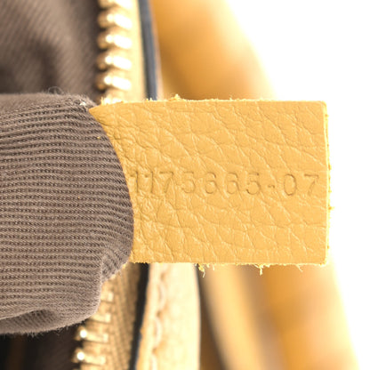 Chloe Calfskin Medium Marcie Satchel Curry Yellow 6 of 9