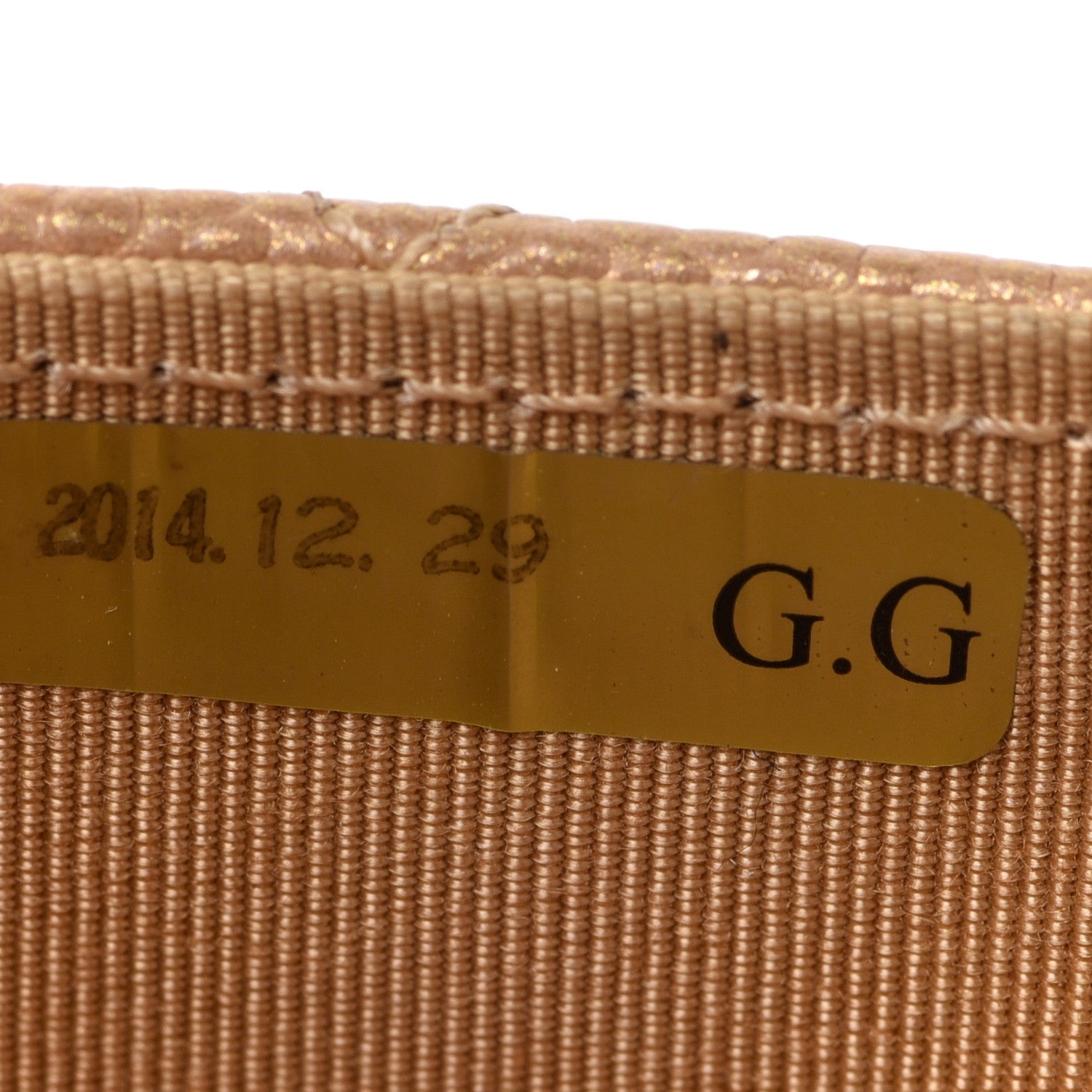 Chanel Pearly Caviar Quilted Small Flap Wallet Gold 12 of 15