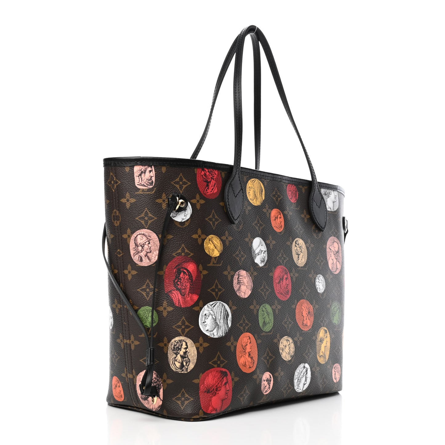 X FORNASETTI Monogram Cameo Neverfull MM
