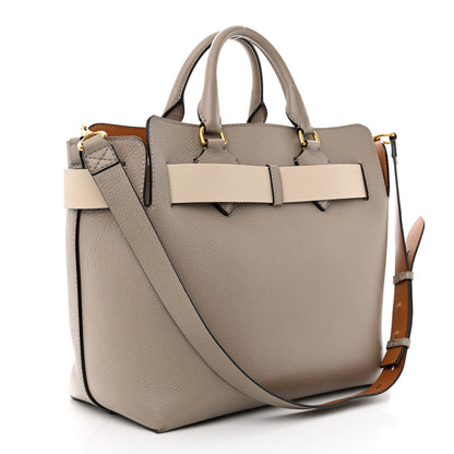 Burberry Soft Grain Calfskin Medium Belt Bag Mineral Grey 3 of 23