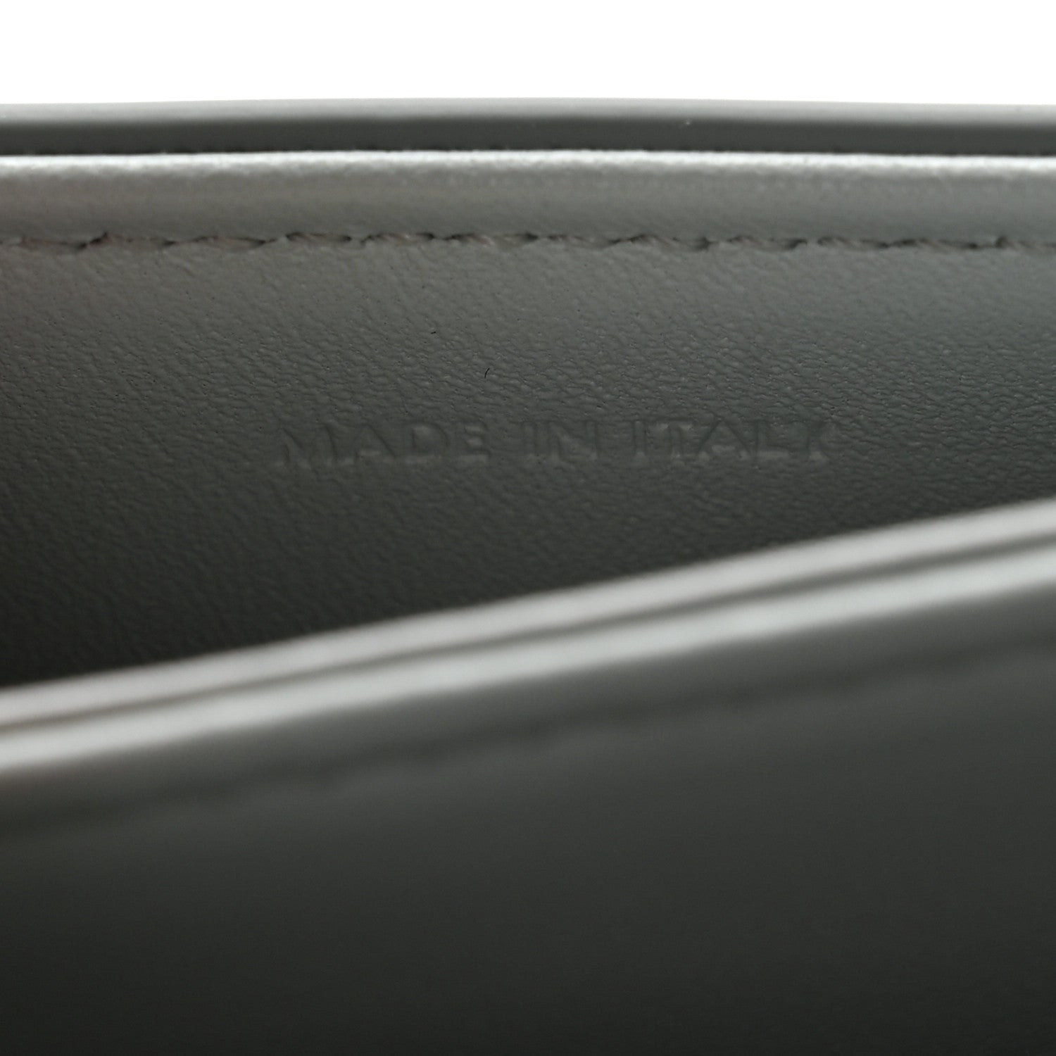 Celine Shiny Calfskin Besace Clea Triomphe Blue Gray 7 of 10