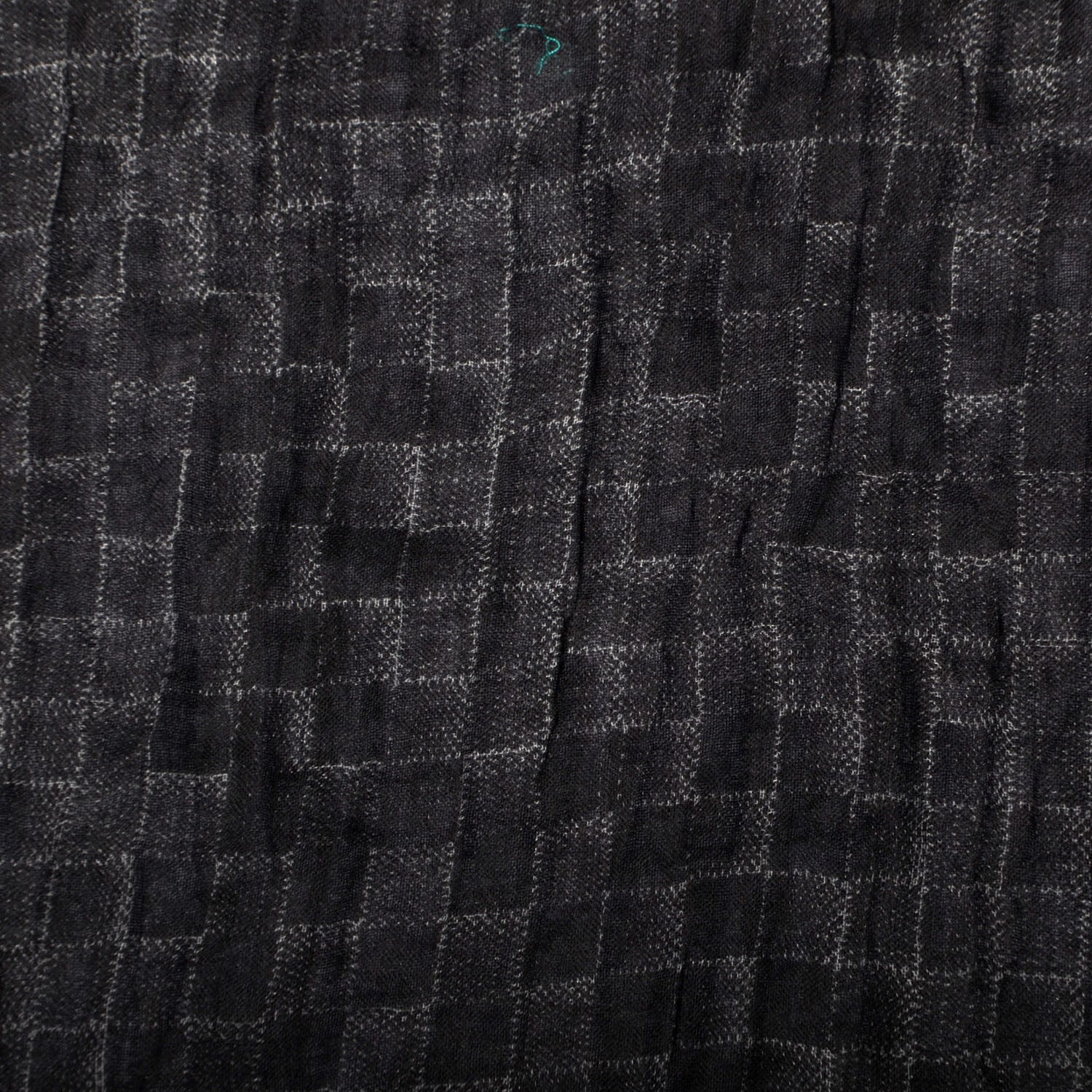 Louis Vuitton Cashmere Silk Etole Stole Damier Black 5 of 7