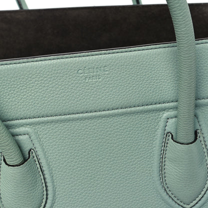Celine Baby Grained Calfskin Medium Phantom Luggage Jade 6 of 11