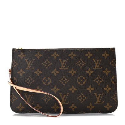 Louis Vuitton Monogram Neverfull MM GM Pochette 1 of 9
