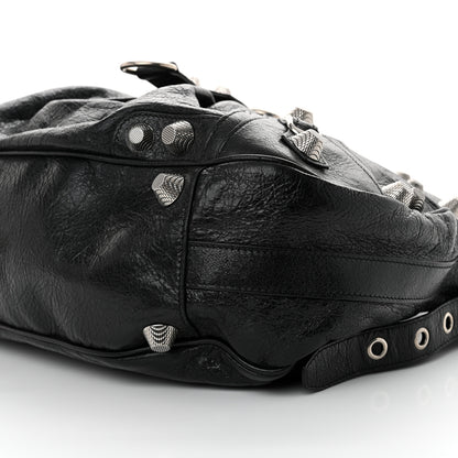 Balenciaga Agneau Arena Large Le Cagole Shoulder Bag Black 11 of 12