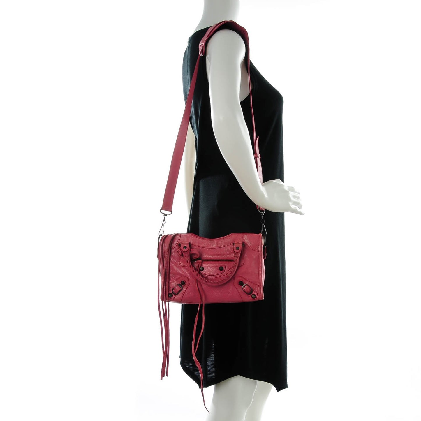 Agneau Classic Hardware Mini City Rose Bombon Raspberry