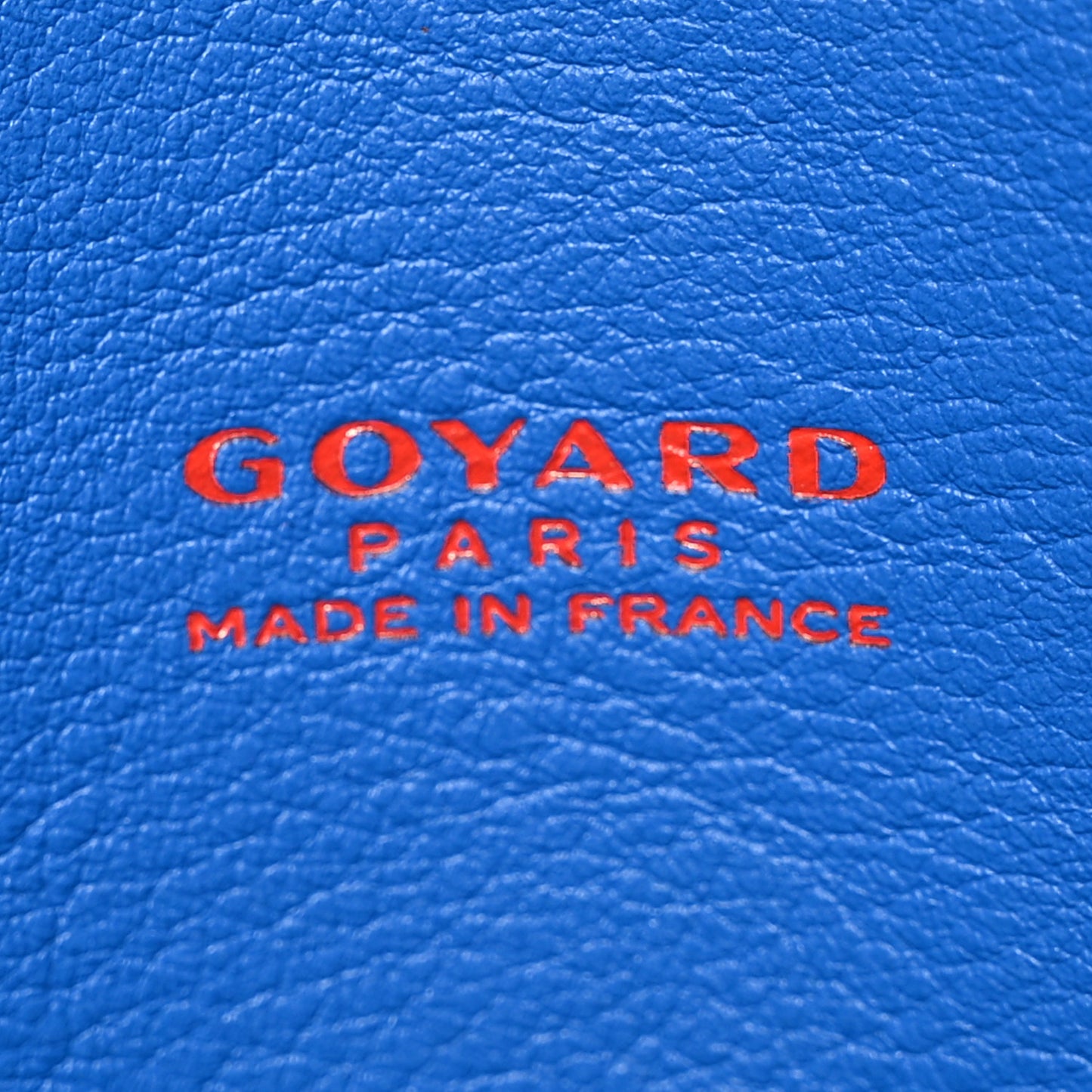 Goyardine Reversible Mini Anjou Sky Blue