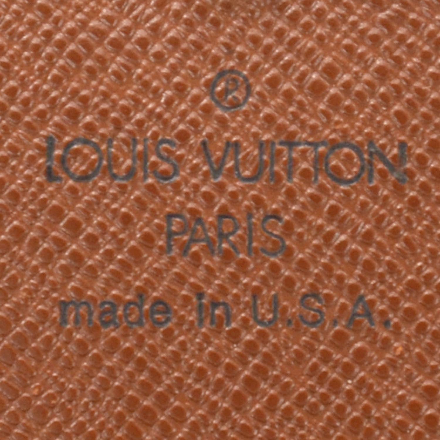 Louis Vuitton Monogram Porte-Monnaie Tresor Wallet 5 of 7