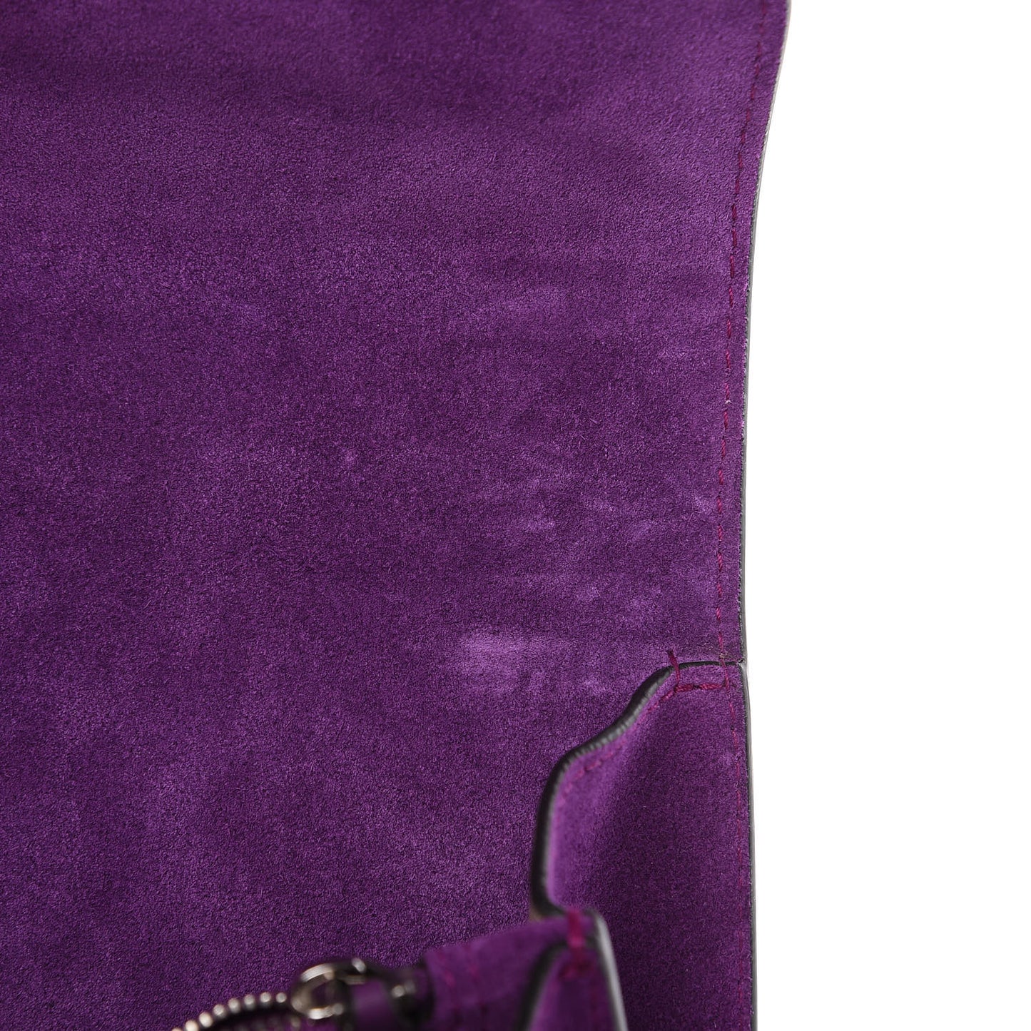 GG Supreme Monogram Embroidered Small Dionysus Shoulder Bag Purple