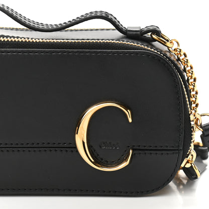 Chloe Calfskin Mini C Vanity Bag Black 10 of 14