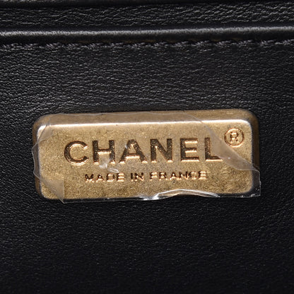 Chanel Orylag Medium Boy Top Handle Flap Black 8 of 11