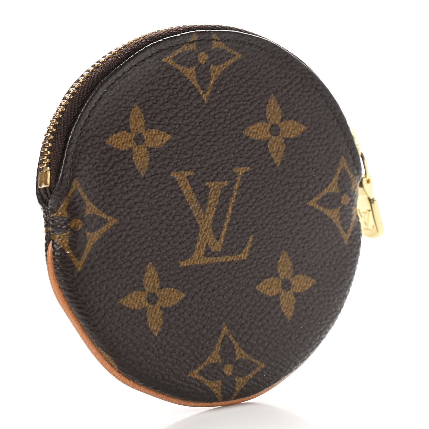 Monogram Round Coin Purse