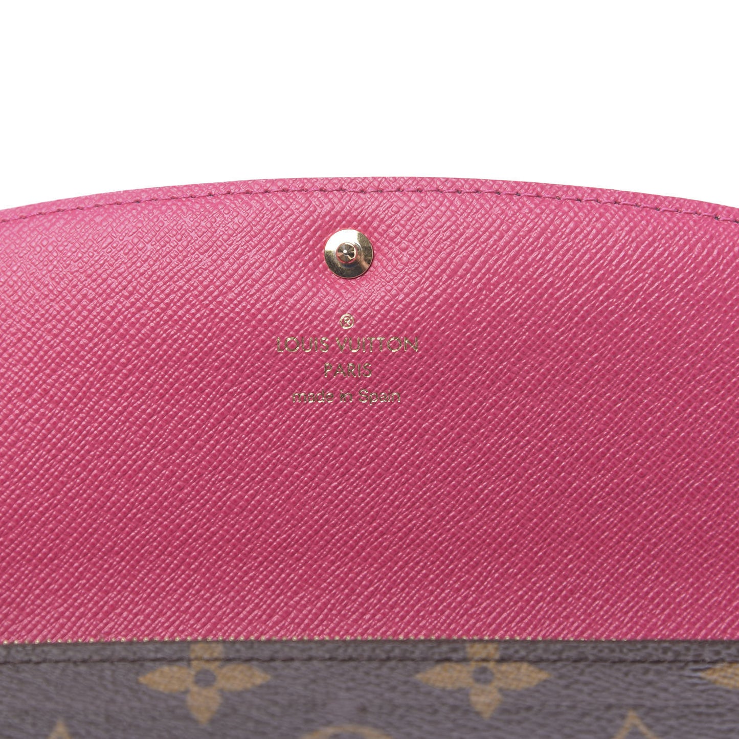 Monogram Bloom Flower Emilie Wallet