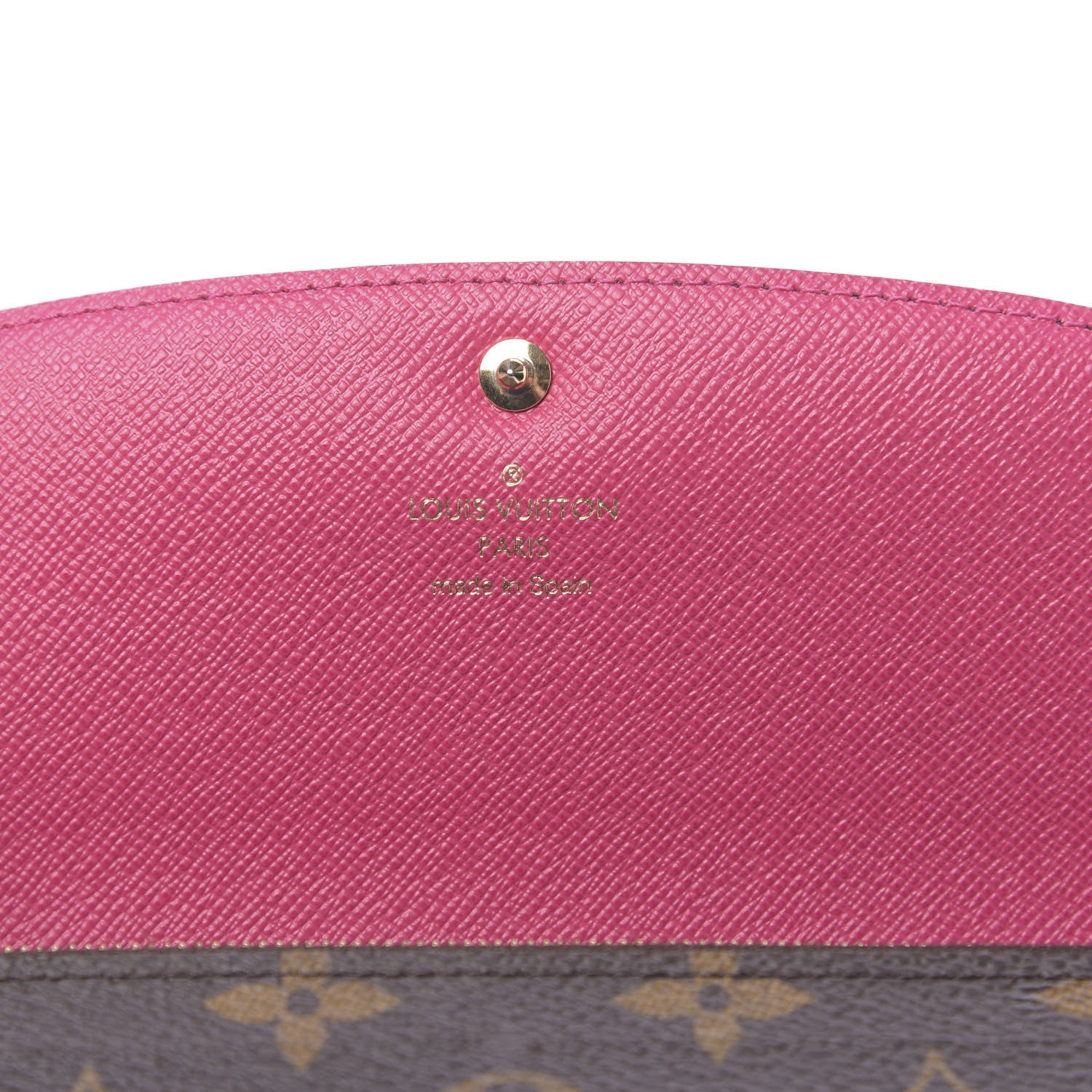 Louis Vuitton Monogram Bloom Flower Emilie Wallet 6 of 6