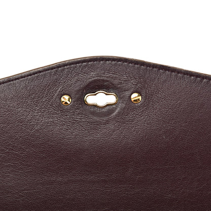 Mulberry Natural Grained Calfskin Small Darley Satchel Solid Grey 8 of 15
