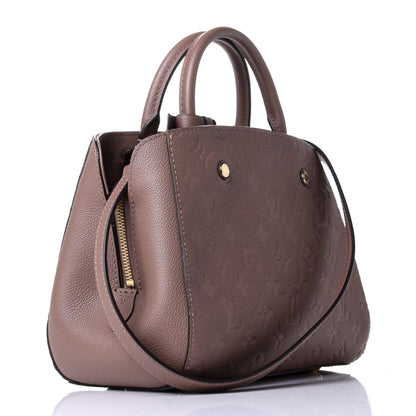 Louis Vuitton Empreinte Montaigne BB Mastic 4 of 11