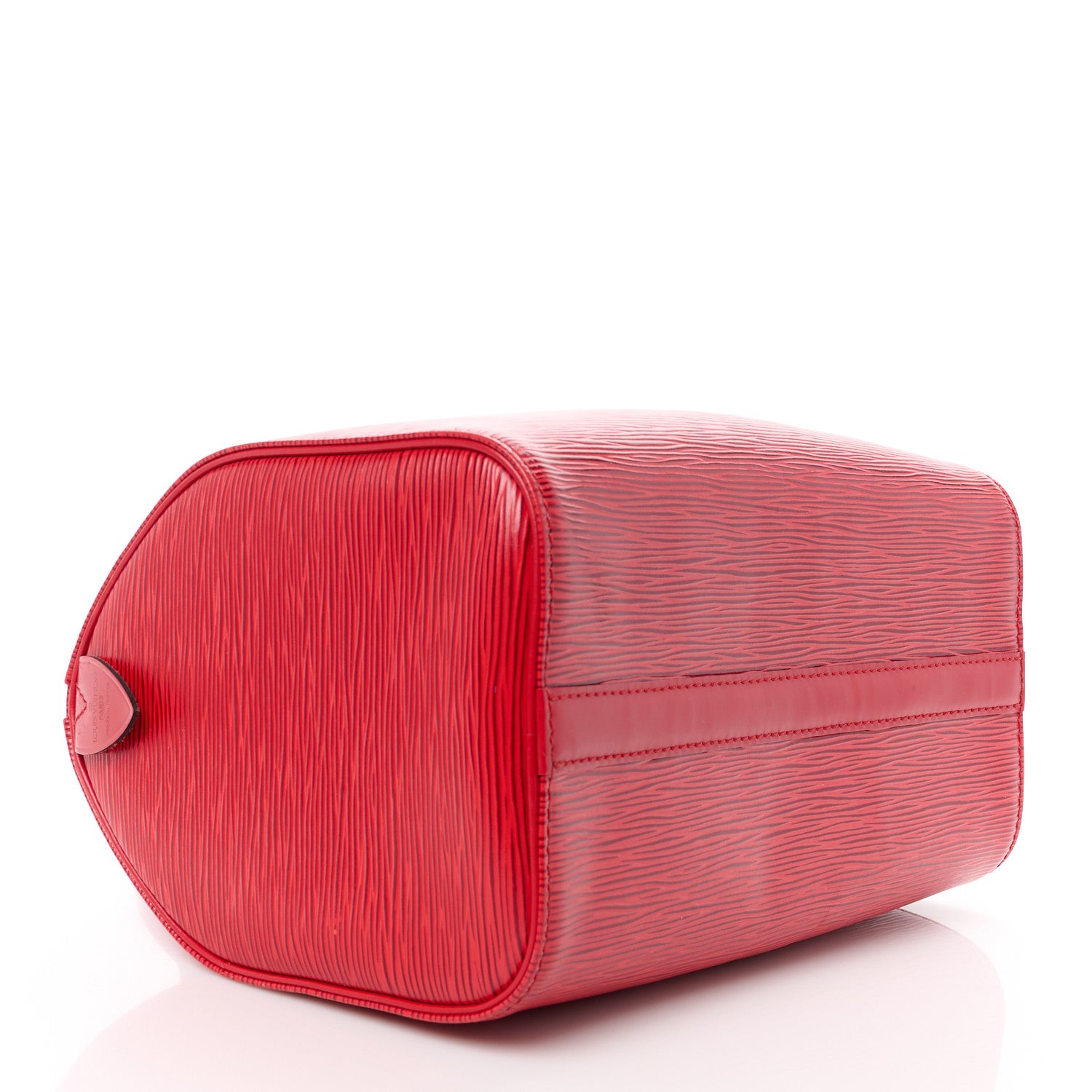 Louis Vuitton Epi Speedy 25 Castillan Red 4 of 11