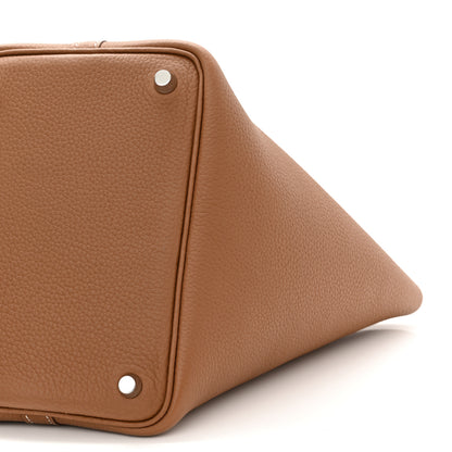 Hermes Taurillon Clemence Picotin Lock 18 PM Gold 10 of 11
