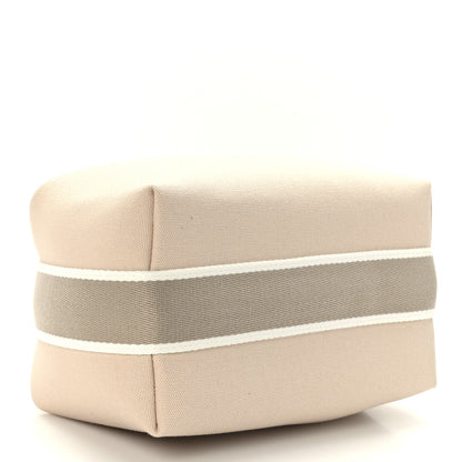 Hermes Canvas Small Bride-A-Brac Pouch Natural 4 of 10
