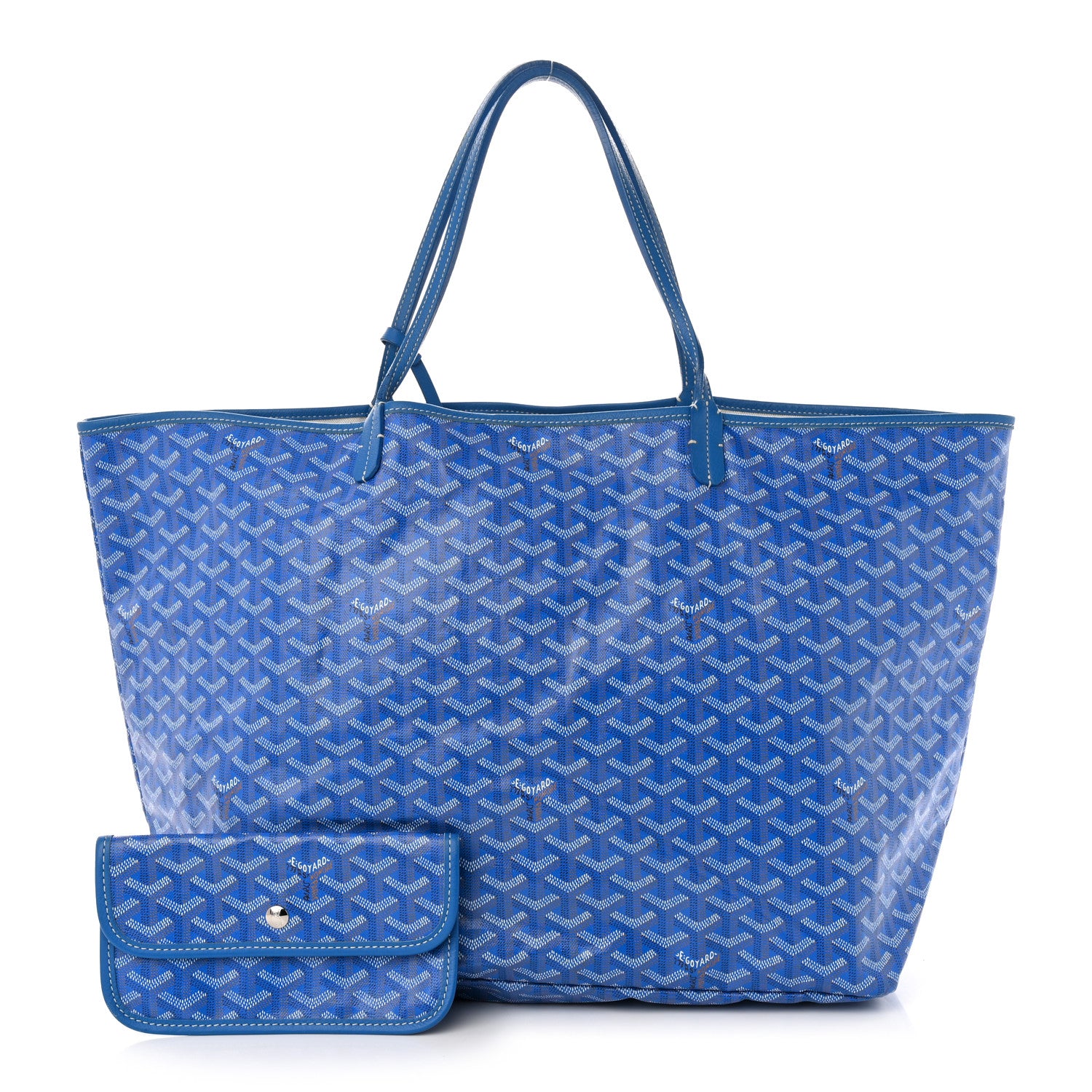 Goyard Goyardine Saint Louis GM Sky Blue 1 of 11