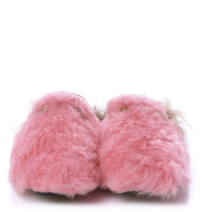Gucci Merino Wool Womens Princetown Slippers 37 Pink 2 of 9