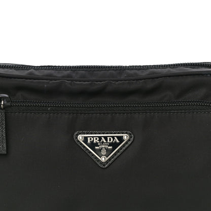 Prada Re-Nylon Saffiano Convertible Belt Bag Black 11 of 11