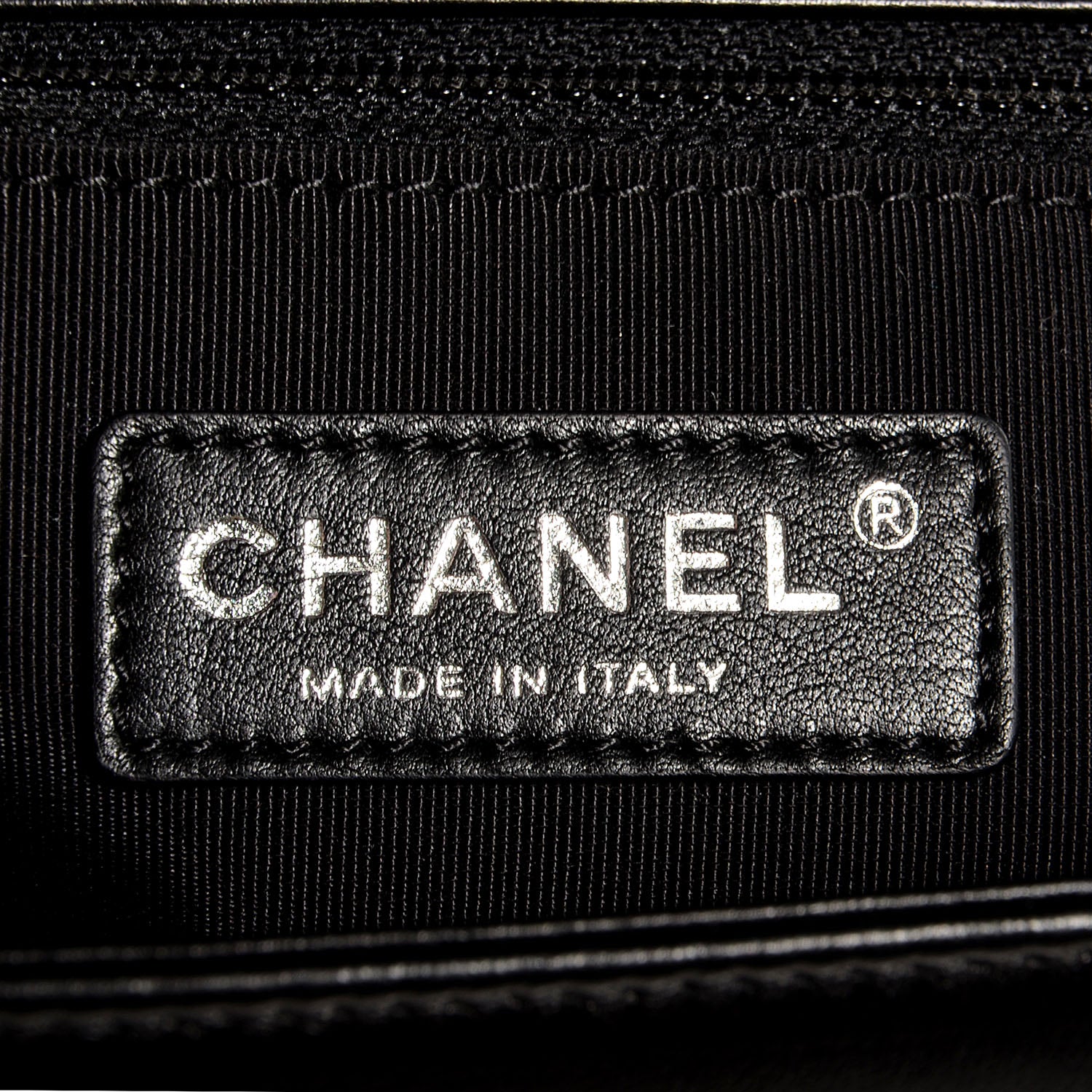 Chanel Lambskin Quilted Large Boy Flap Black 7 of 9