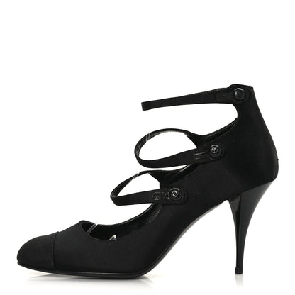 Chanel Mary Jane Pump 40 Black 1 of 8