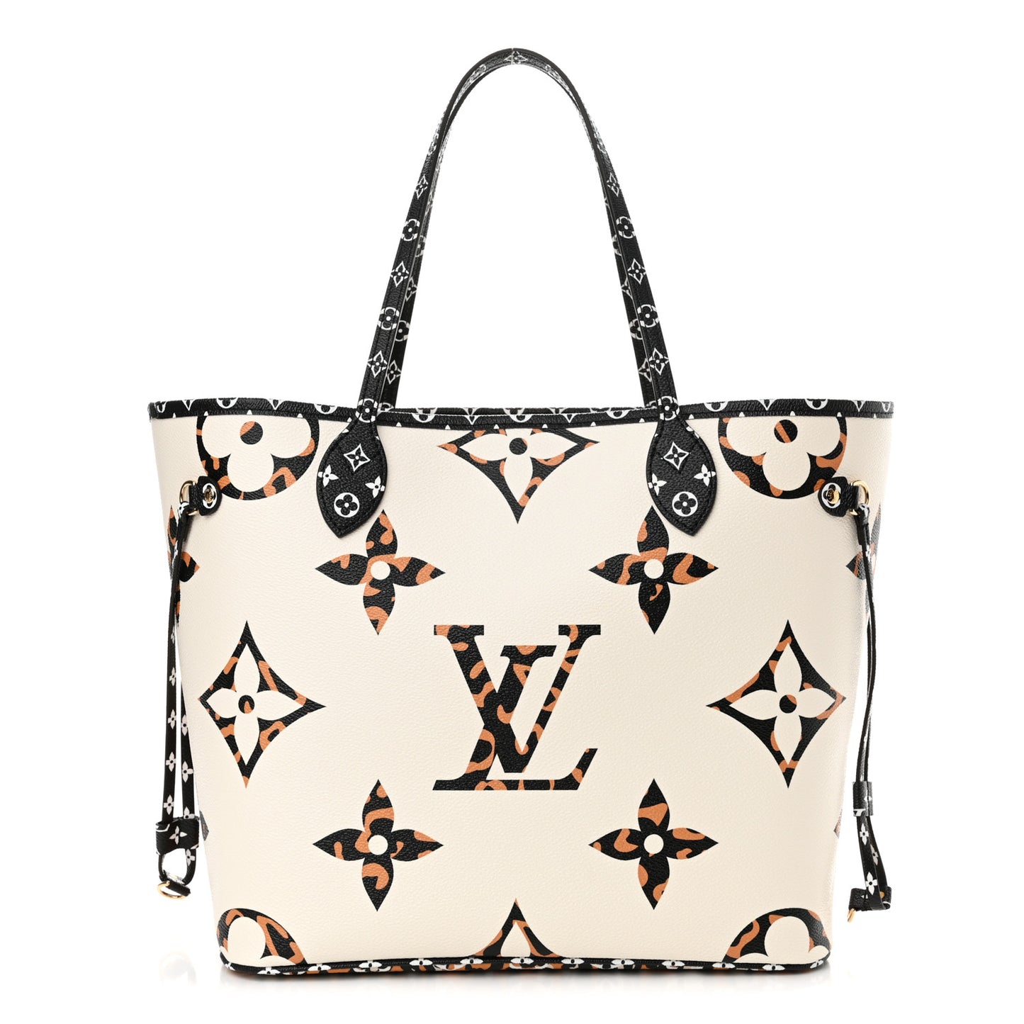 Monogram Giant Jungle Neverfull MM Ivory