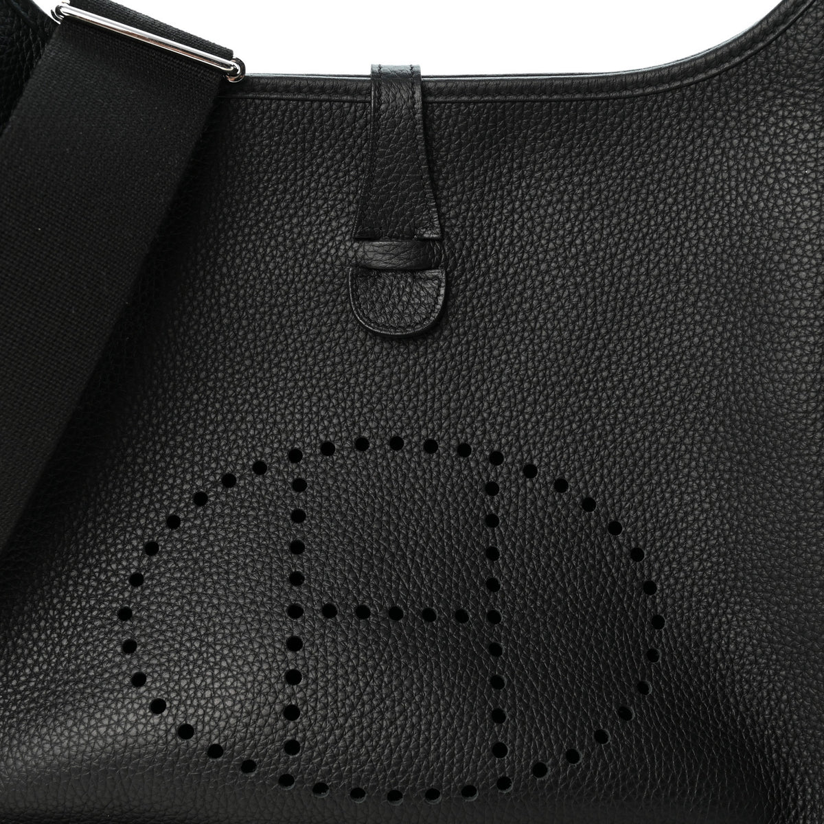 Hermes Taurillon Clemence Evelyne III PM Black 8 of 11