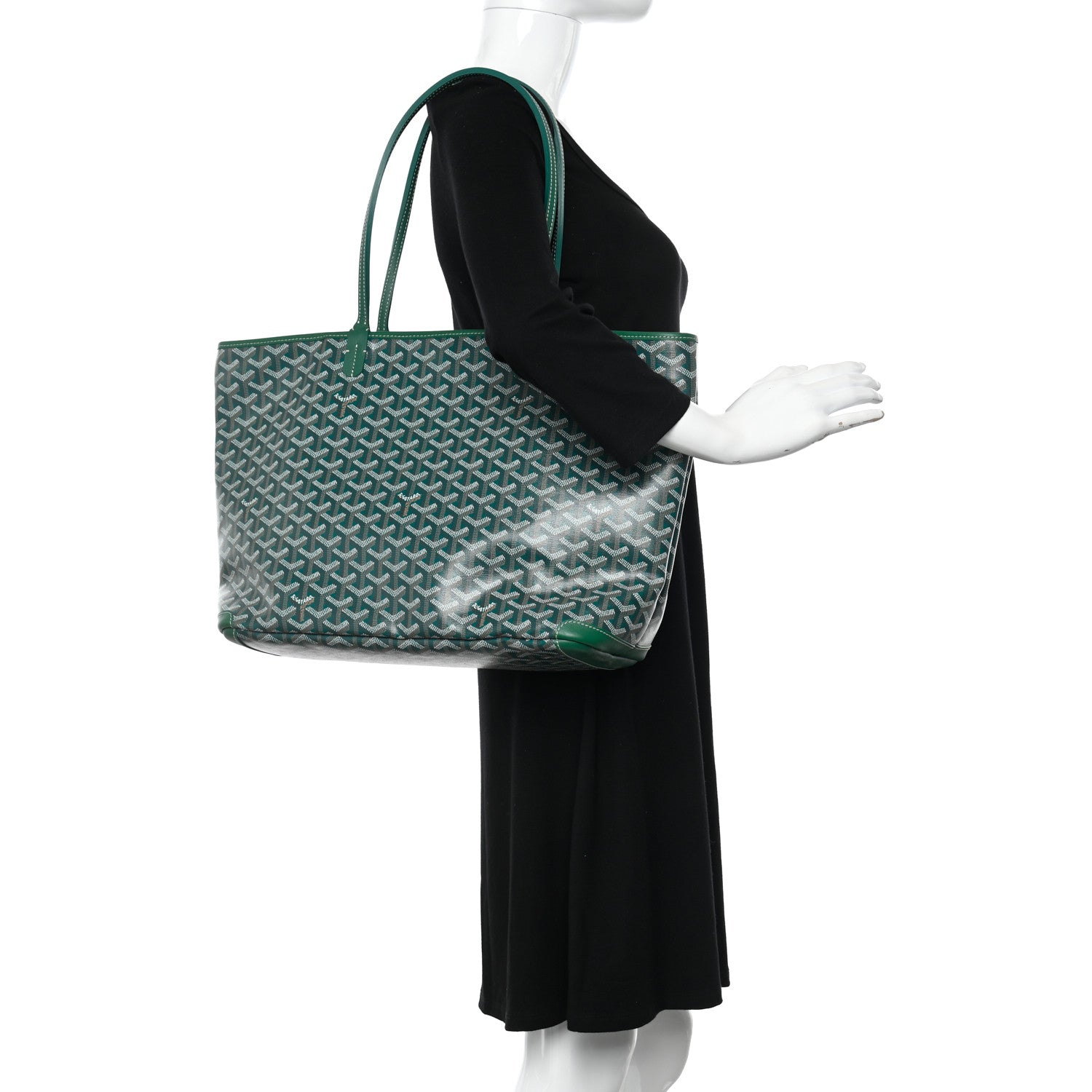 Goyard Goyardine Artois MM Green 2 of 10