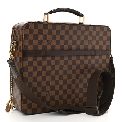 Louis Vuitton Damier Ebene Porte Ordinateur Sabana Computer Case 3 of 9