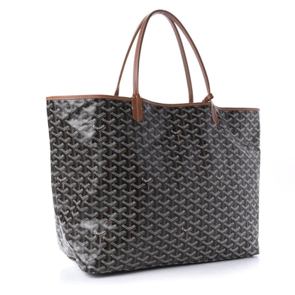 Goyard Goyardine Saint Louis GM Black Gold 3 of 9