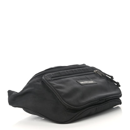 Balenciaga Recycled Casual Nylon Explorer Beltpack Black 4 of 10