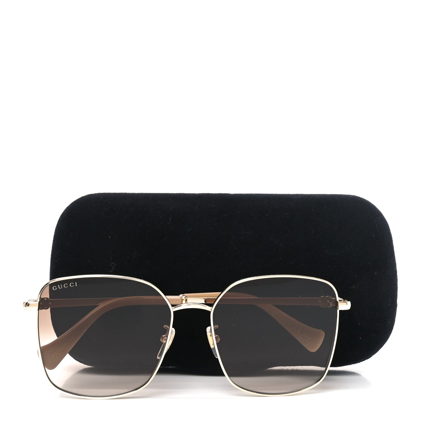 Square Frame GG1146SK Sunglasses Gold