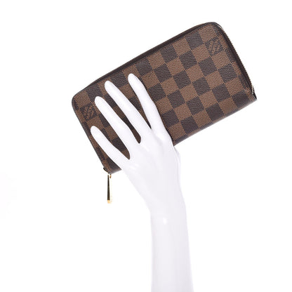 Louis Vuitton Damier Ebene Zippy Wallet 2 of 8
