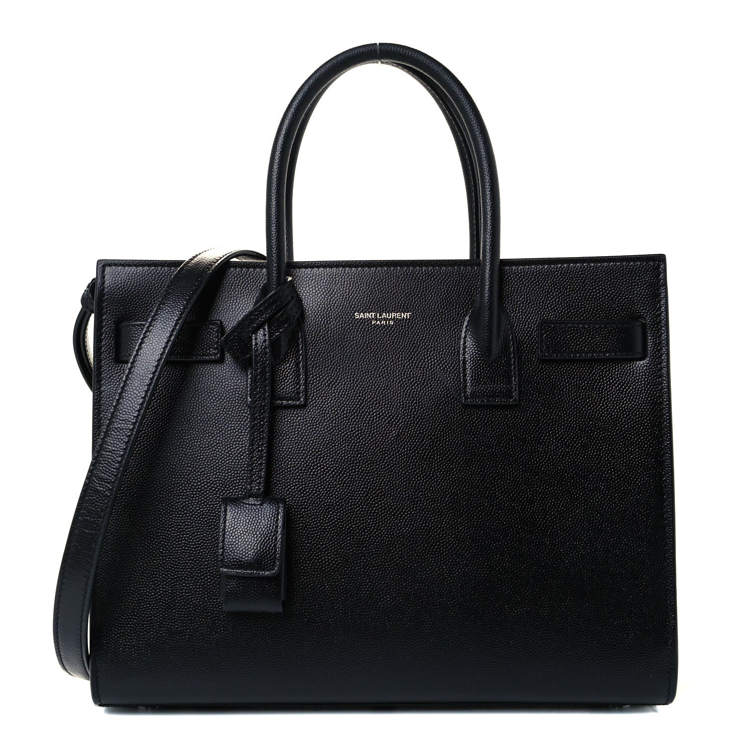 Saint Laurent Grain De Poudre Baby Sac De Jour Black 9 of 11
