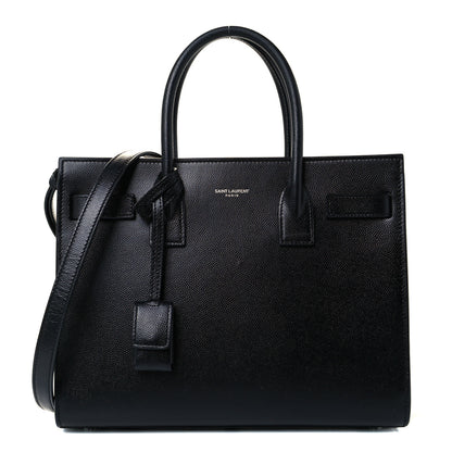 Saint Laurent Grain De Poudre Baby Sac De Jour Black 9 of 11