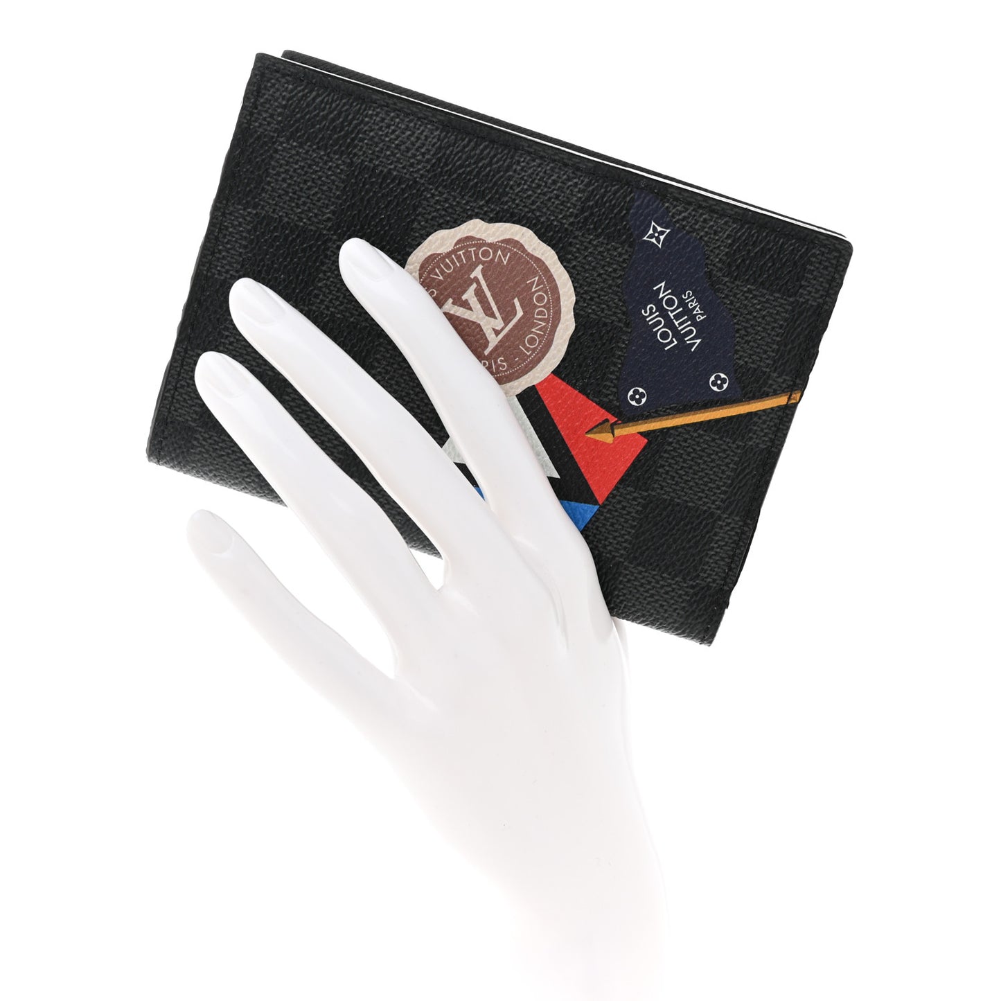 Damier Graphite LV League Passport Cover