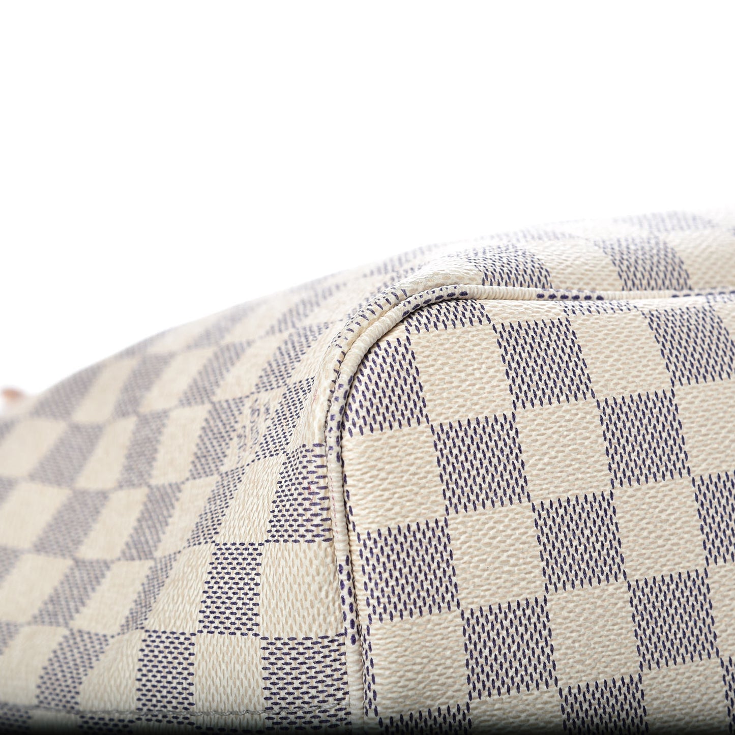 Damier Azur Neo Neverfull MM Rose Ballerine