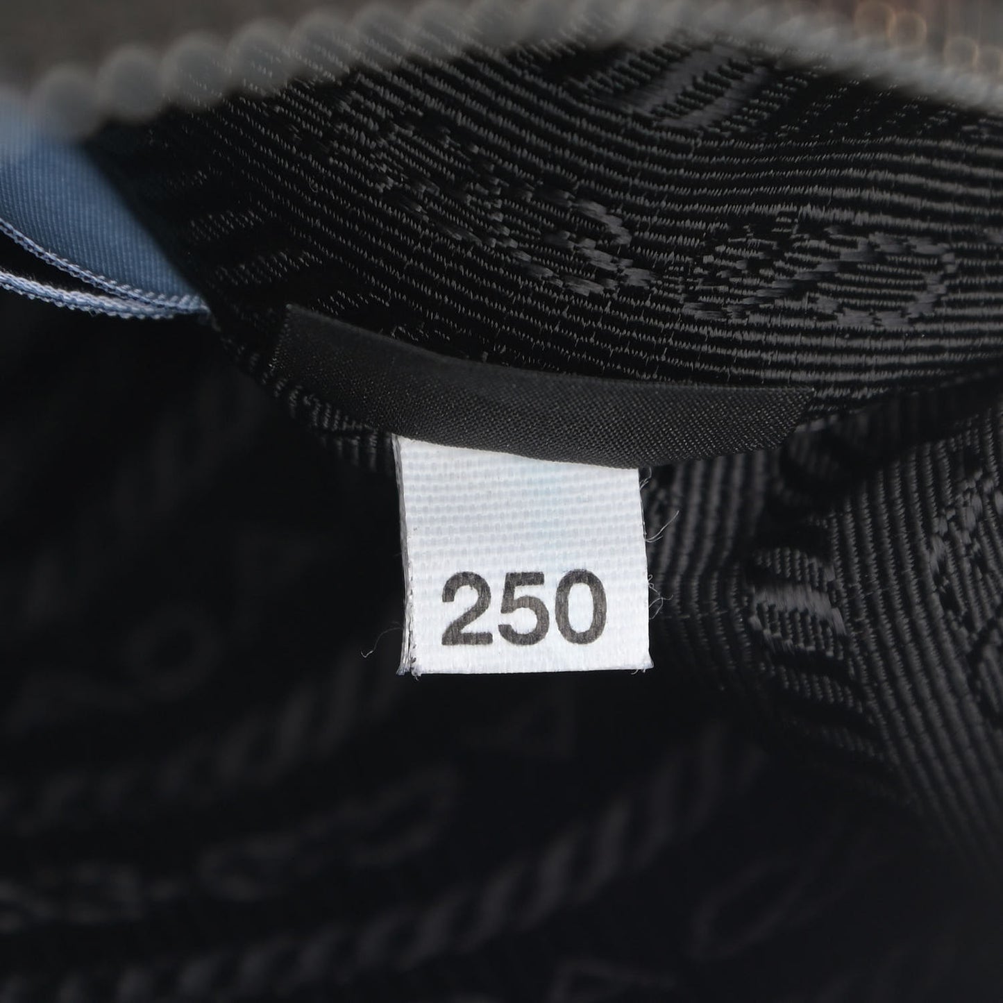 Re-Nylon Saffiano Pocket Zippered Shoulder Bag Black