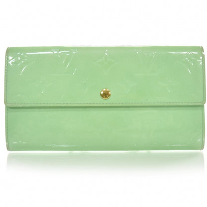 Louis Vuitton Vernis Sarah Wallet Peppermint 1 of 9