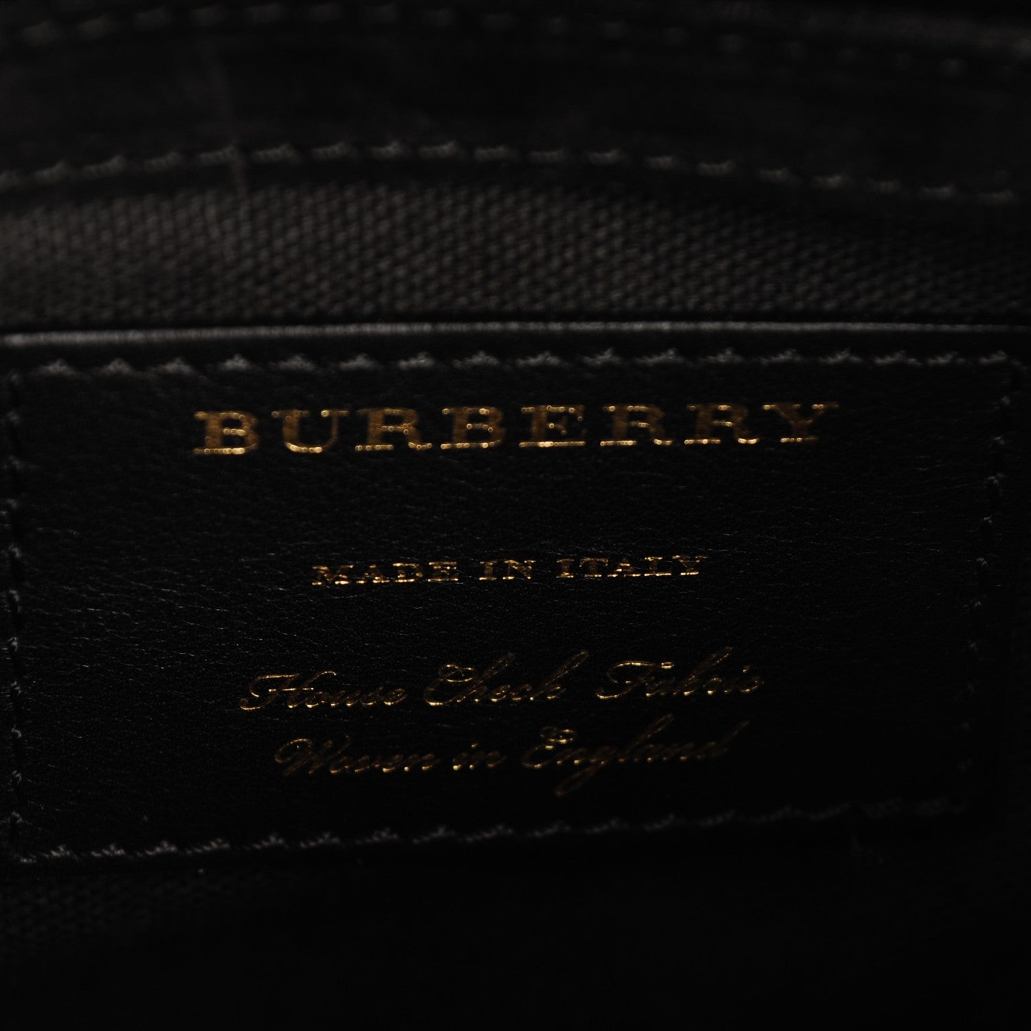 Burberry Derby Calfskin House Check Small Macken Crossbody Bag Ink Blue 6 of 7