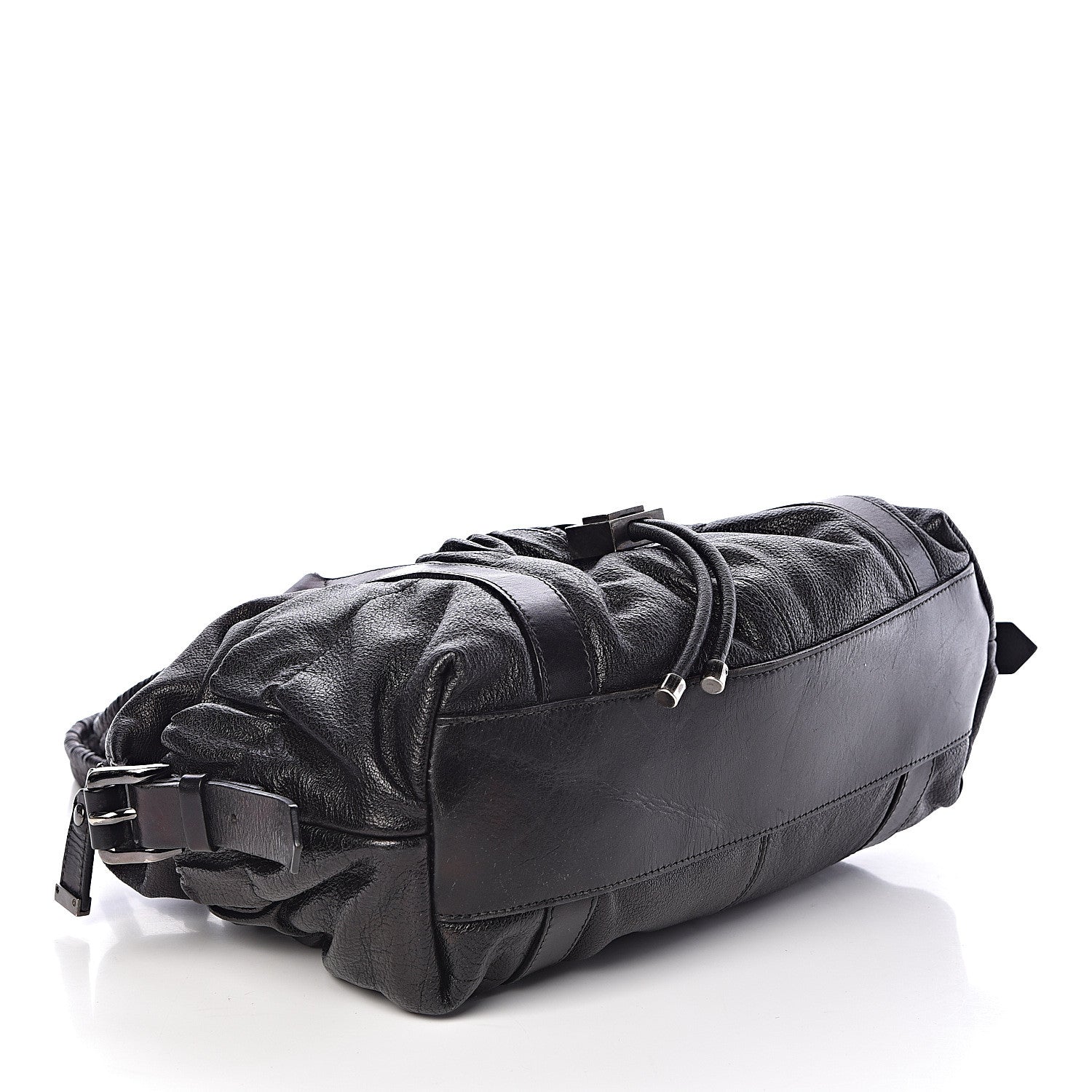Burberry Calfskin Dallinger Satchel Black 4 of 9