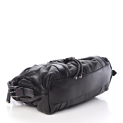 Burberry Calfskin Dallinger Satchel Black 4 of 9