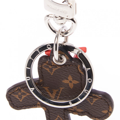 Louis Vuitton Calfskin Monogram Hammer Bag Charm Key Holder 4 of 5
