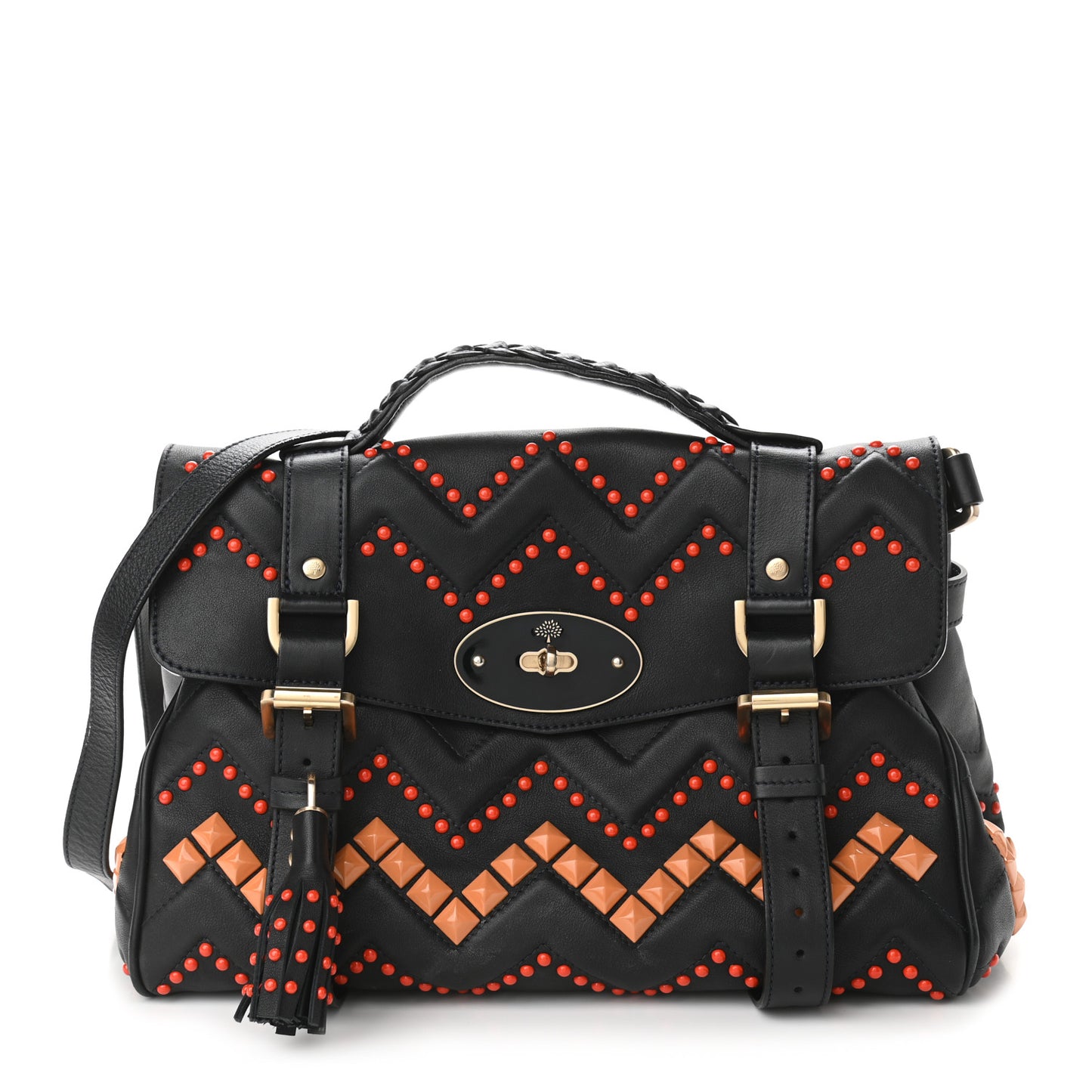 Smooth Touch Oversized ZigZag Alexa Black