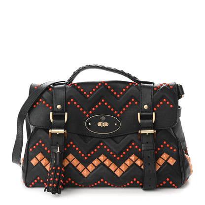Mulberry Smooth Touch Oversized ZigZag Alexa Black 1 of 15
