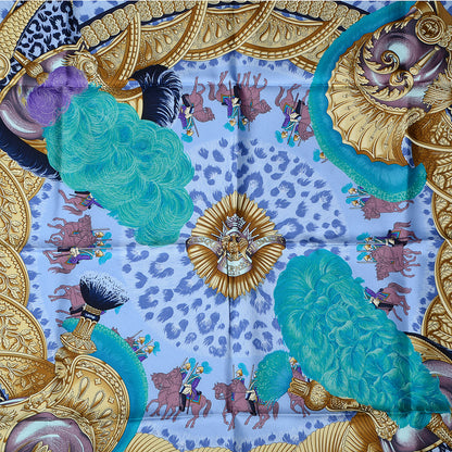 Hermes Silk Casques et Plumets Scarf 90 1 of 6